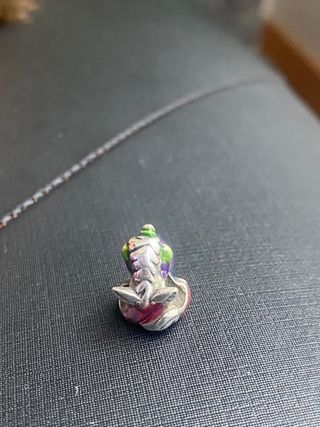 Charm unicornio plata