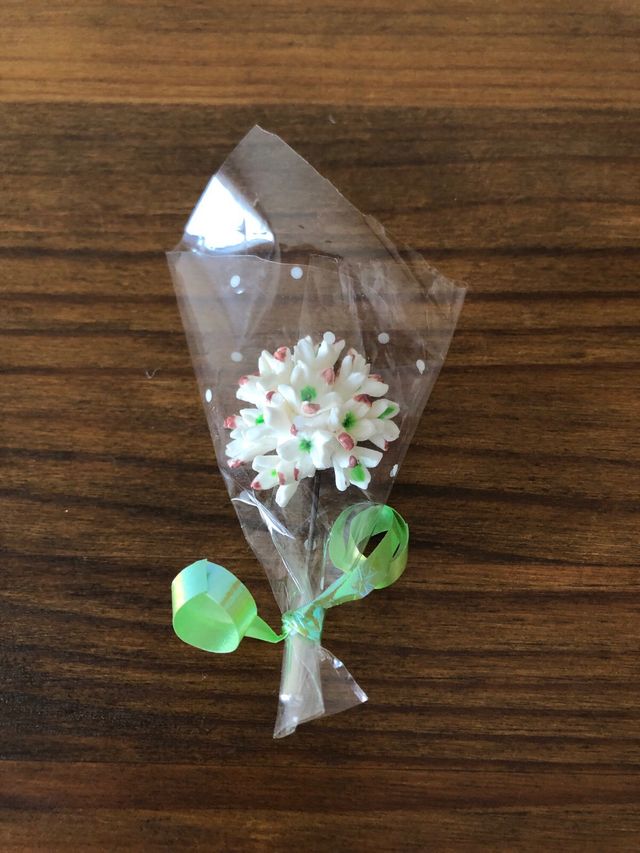 Ramo de flores para casa de muñecas 