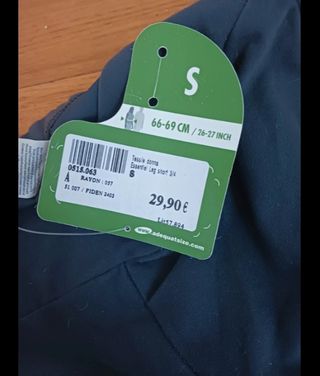 Panta da bici nuovi Decathlon