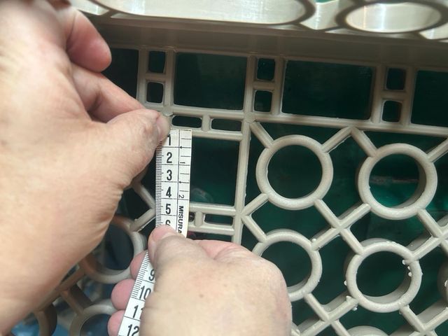 vassoio e divisore per lavastoviglia industriale