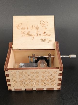 Cajita musical regalo 