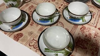 juego de tazas de japon