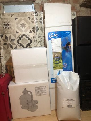 Piscina elevada, pared acero - Modelo Trend -