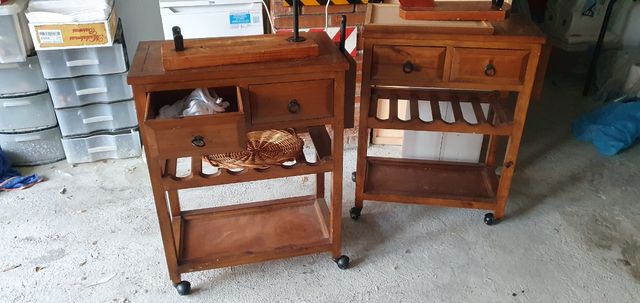 Mueble botellero y jamonero