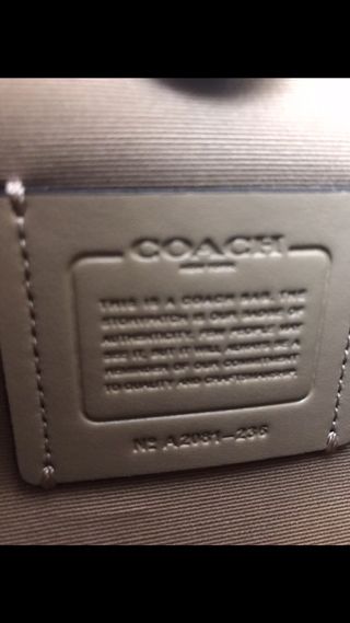 Bolso Coach Bucket edición especial 