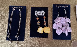 Pendientes ochenteros de fantasía