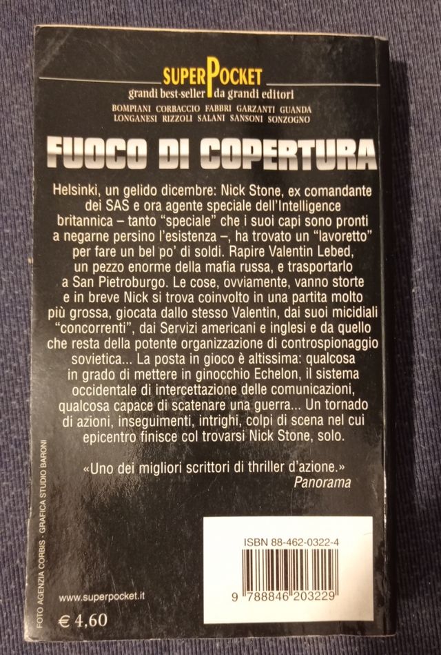 Fuoco di copertura - Andy McNab 