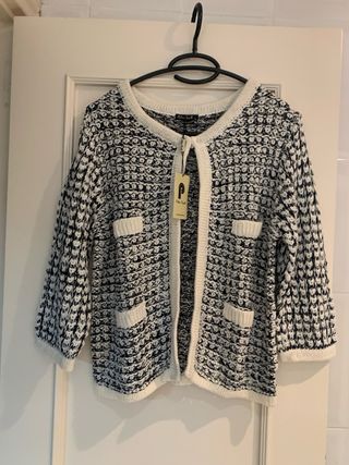 chaqueta abierta nueva (con etiqueta)