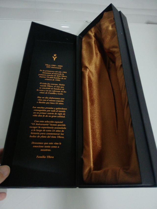 Caja  vacía coleccionista