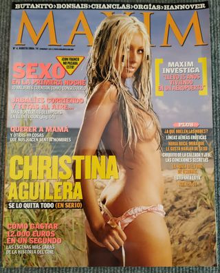 Revista Maxim antigua