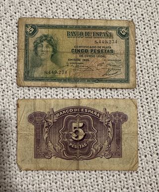 Billete España 1935