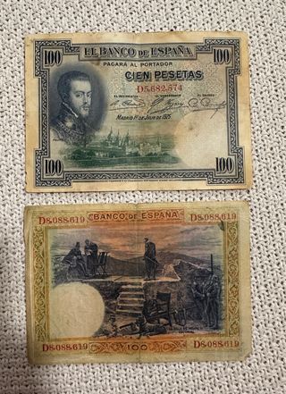 Billete de España 1925