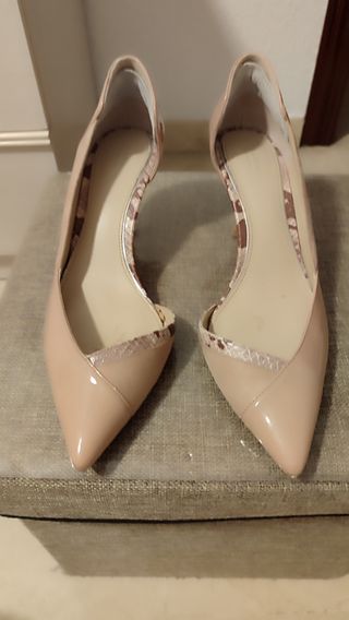 Zapatos Zara color maquillaje