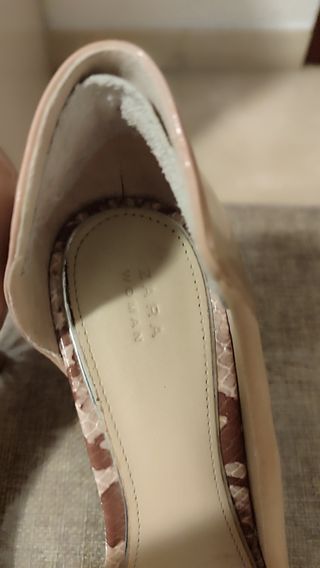 Zapatos Zara color maquillaje