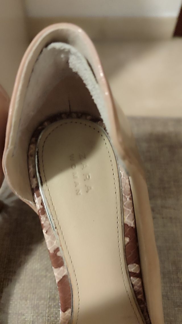 Zapatos Zara color maquillaje