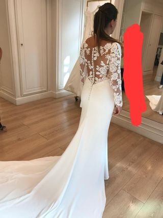 Traje de novias pronovias atelier