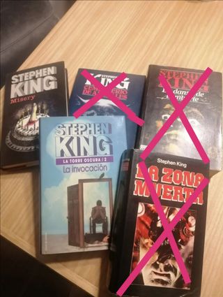Stephen King varios títulos 