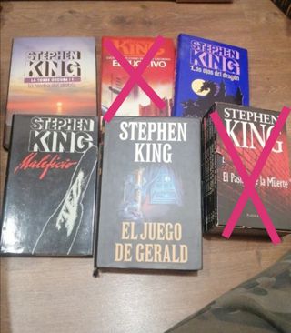 Stephen King varios títulos 