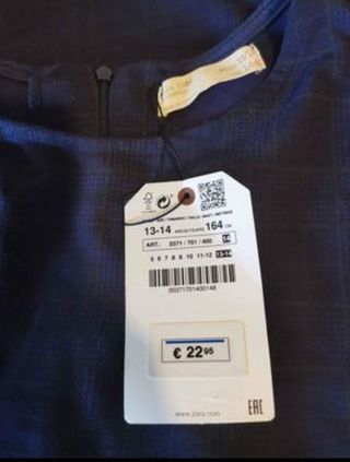 Vendo vestido de color azul no hago envíos