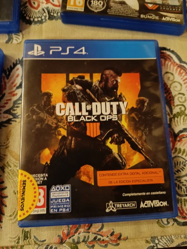 Juegos de play station 4