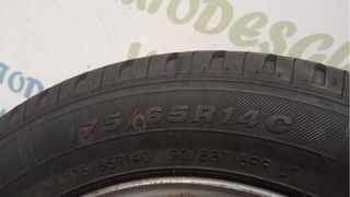 Llantas + Neumáticos 175/65/14C 90/88T P.Partner