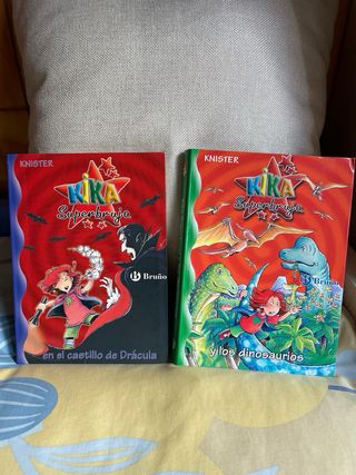 4 Libros Kika superbruja