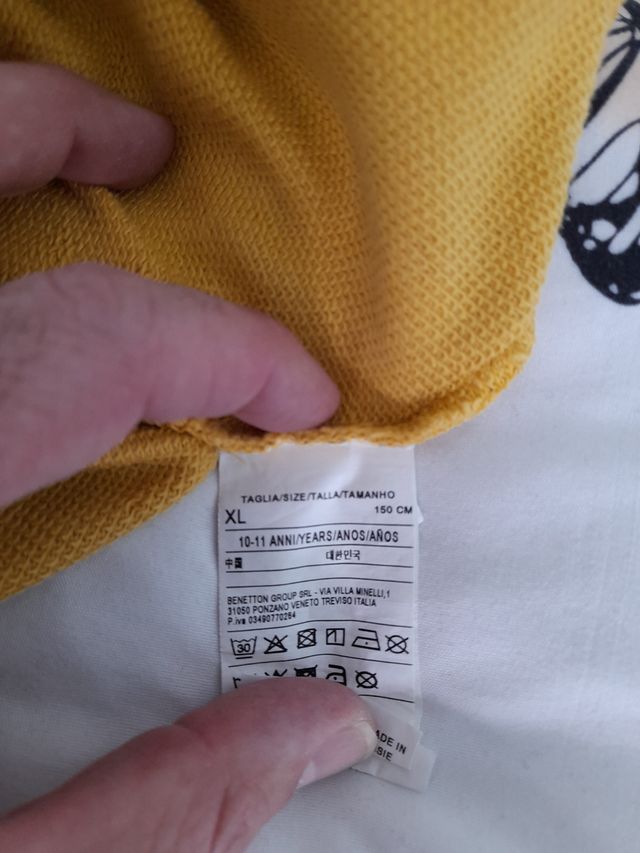 Sudadera Benneton de niño