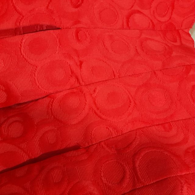 Vestido niña rojo t.4 años