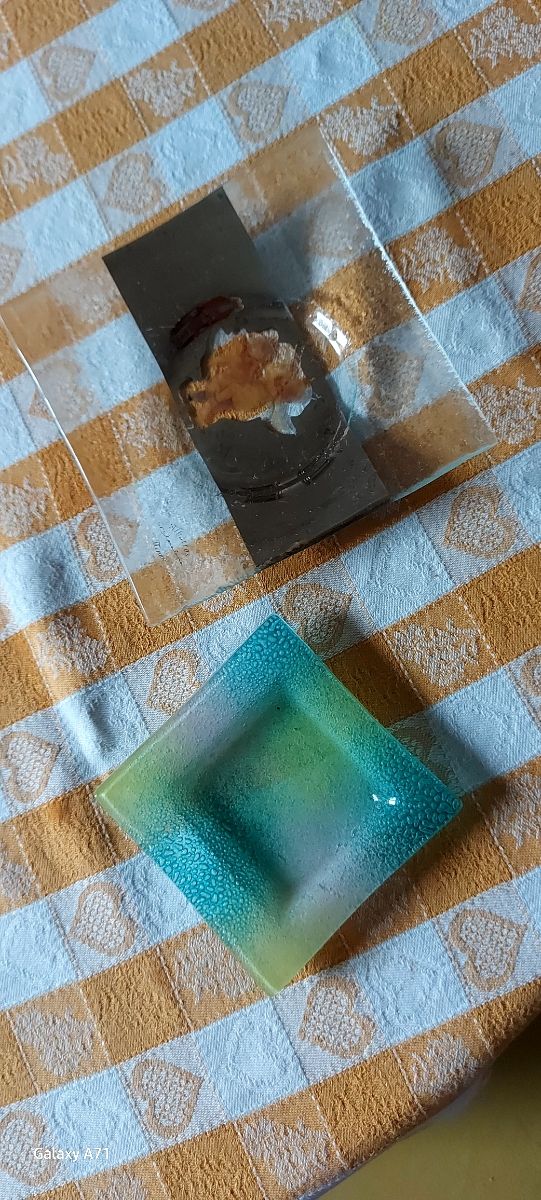 Porta oggetti e posacenere in murano