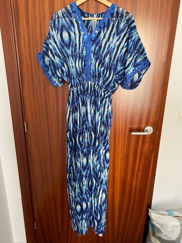 Vestido semitransparente