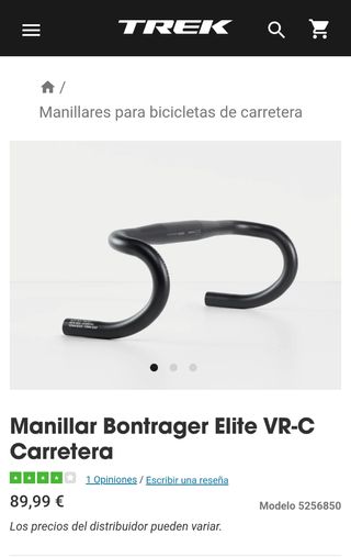 Manillar Bontrager