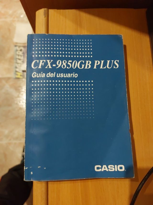 Manual casio cfx-9850gb plus