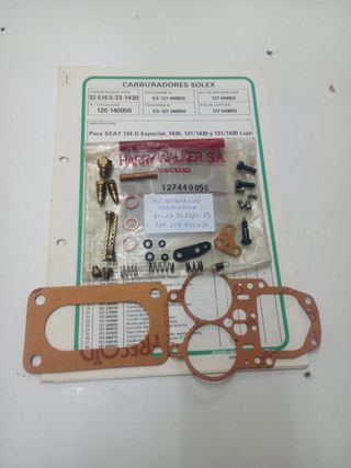 kit reparación de carburadores Solex (SEAT)