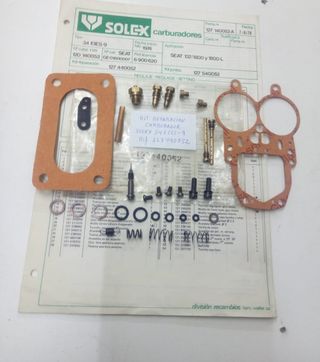 kit reparación de carburadores Solex (SEAT)
