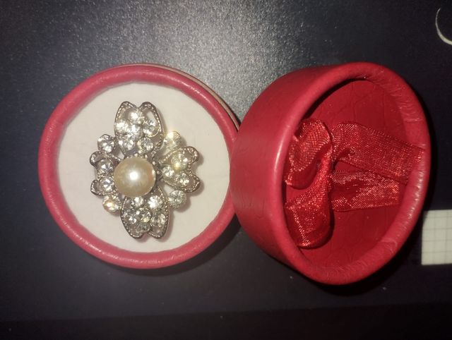 anillo acero vintage