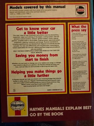 Haynes - Opel Ascona