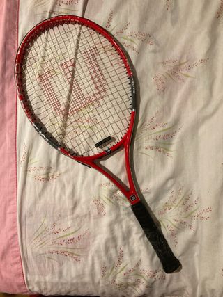 Raqueta wilson.