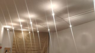 Lámpara dormitorio halogenos