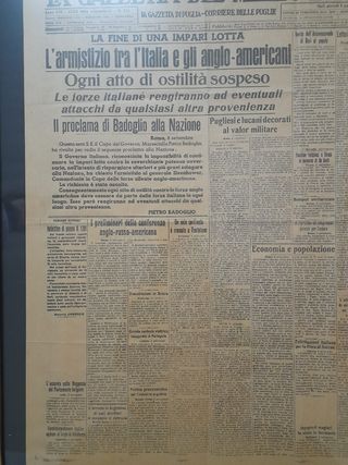Quadro gazzetta mezzogiorno 1943