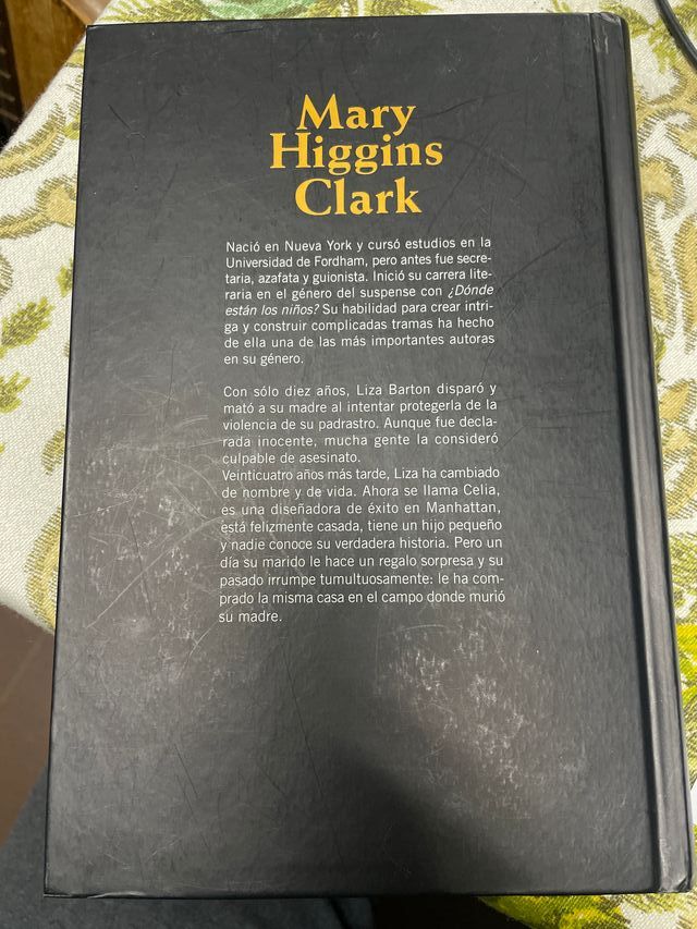 En defensa propia. Mary Higgins Clarck