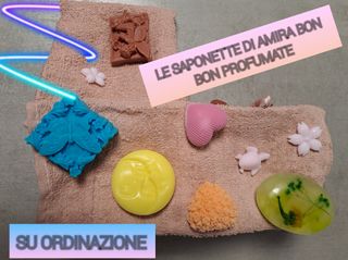 Bomboniere candele gessetti saponette