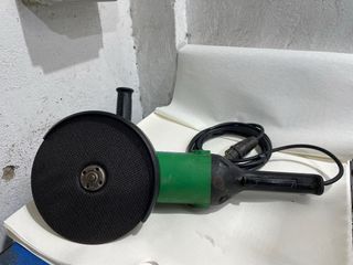 radial amoladora grande con disco nuevo acero/inox