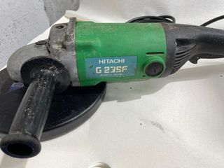 radial amoladora grande con disco nuevo acero/inox