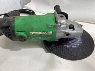 radial amoladora grande con disco nuevo acero/inox