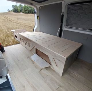 kit camper Camperizacion portatil Multivan, Fiat