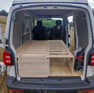 kit camper Camperizacion portatil Multivan, Fiat