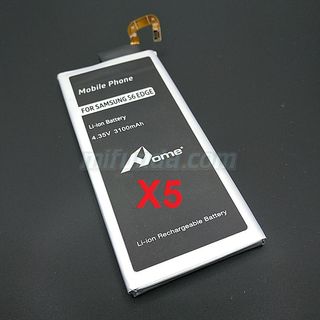 5x SAMSUNG S6 Edge BATERIA EB-BG925ABE DE 3100mAh