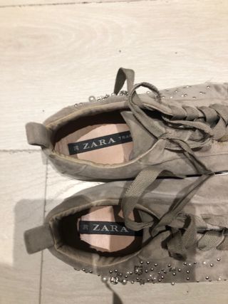 zapatillas pedreria zara