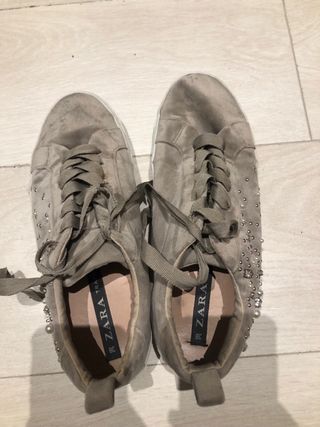 zapatillas pedreria zara