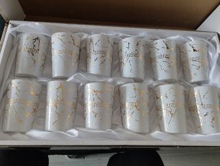 Vasos elegantes docena (No negociable)